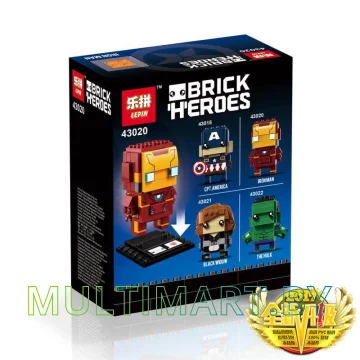 Конструктор Lepin 43020 Железный Человек (107 деталей) картинка 2